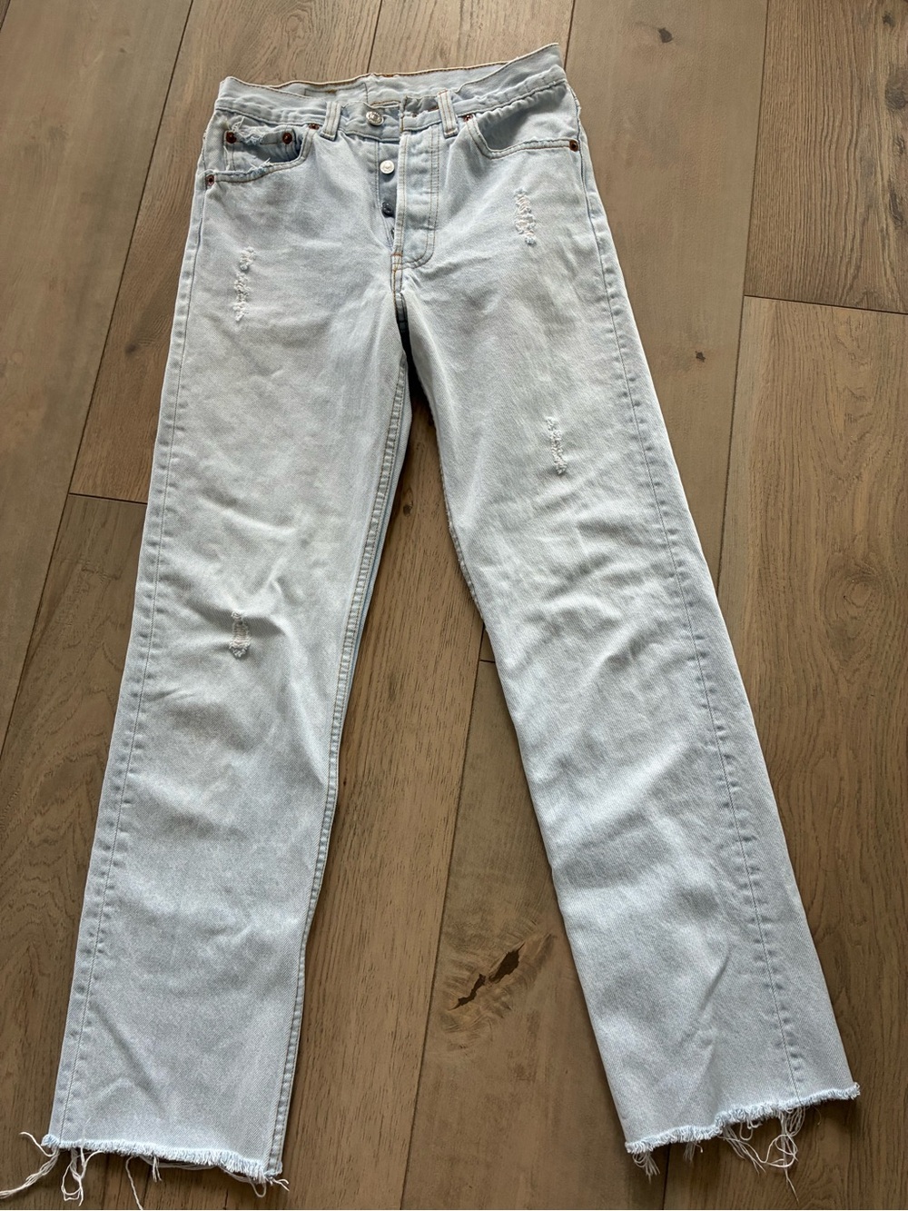 Vintage Levi's Light Wash Straight Leg Jeans